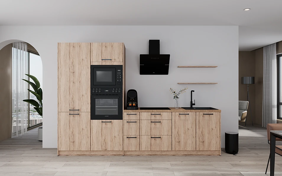 Nobilia SPA Küchenzeile 313 cm nobi smart Komfort Coohom 0