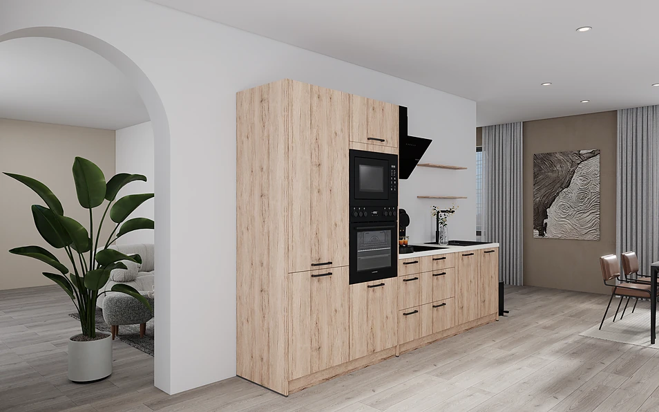 Nobilia SPA Küchenzeile 313 cm nobi smart Komfort Coohom 1