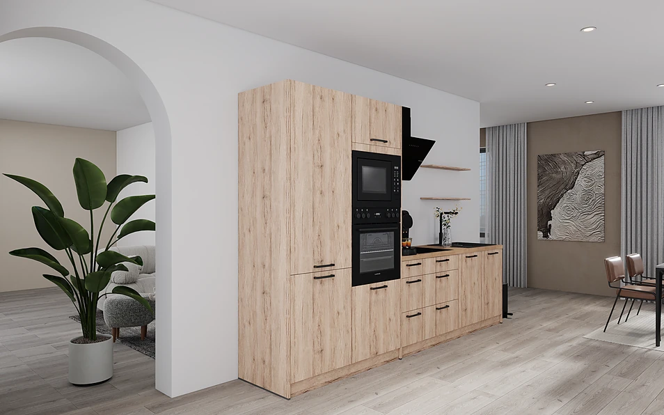 Nobilia SPA Küchenzeile 313 cm nobi smart Komfort KPS Max web 1