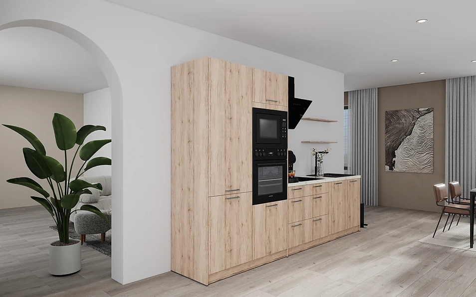 Nobilia SPA Küchenzeile 313 cm nobi smart Komfort KPS Max web 1