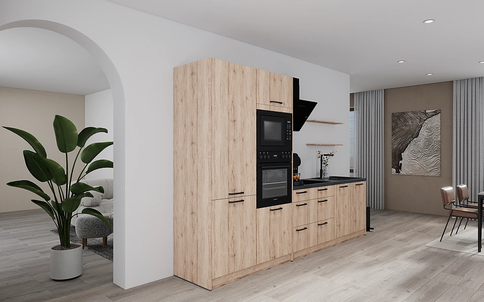 Nobilia SPA Kitchen unit 313 cm nobi smart Comfort Coohom 1