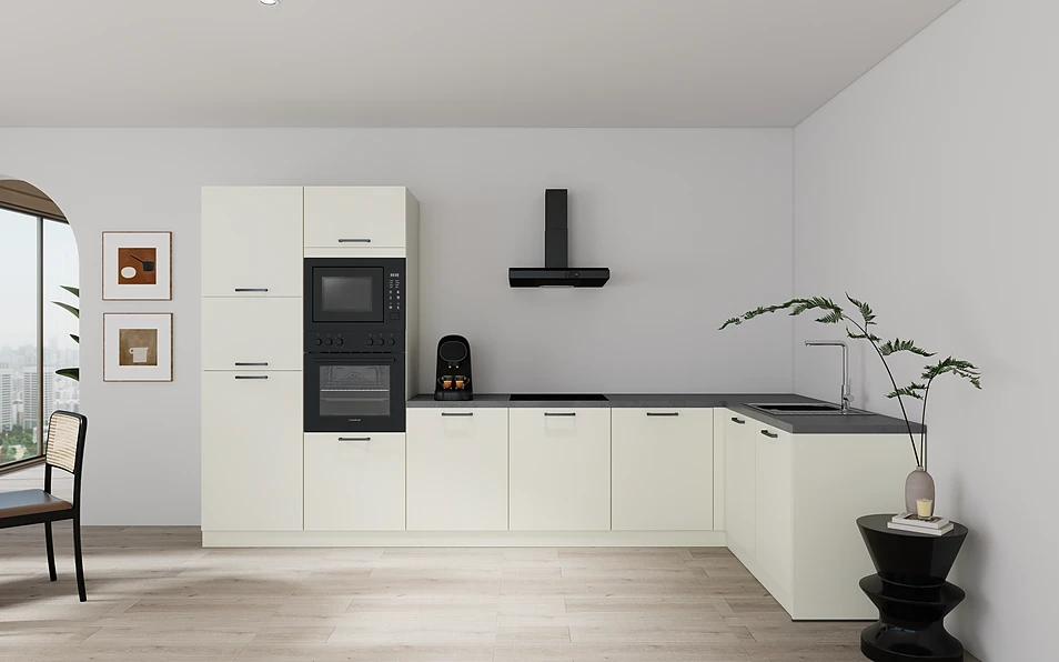Nobilia SPA Cuisine d'angle 365 cm x 185 cm nobi smart Base Coohom 0