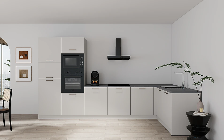 Nobilia SPA Cuisine d'angle 365 cm x 185 cm nobi smart Base Coohom 0