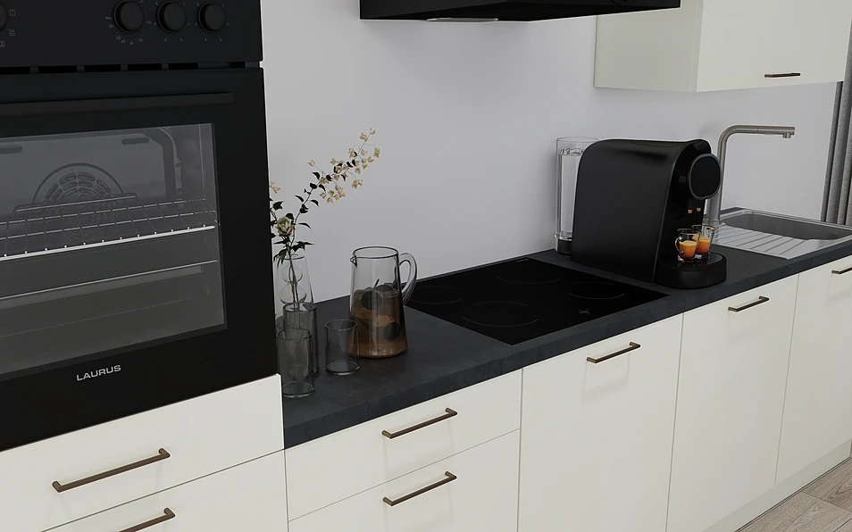 Nobilia SPA Keukenblok 368 cm nobi smart Basis Coohom 2