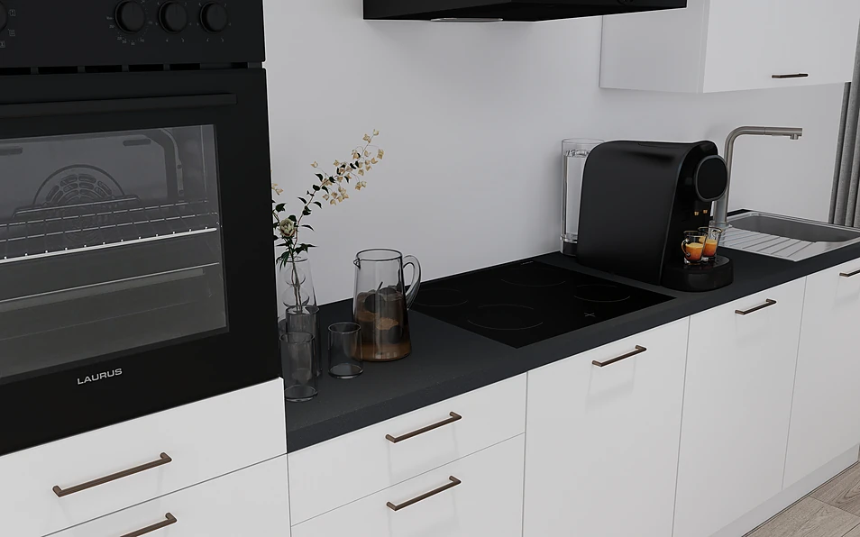 Nobilia SPA Keukenblok 368 cm nobi smart Basis Coohom 2