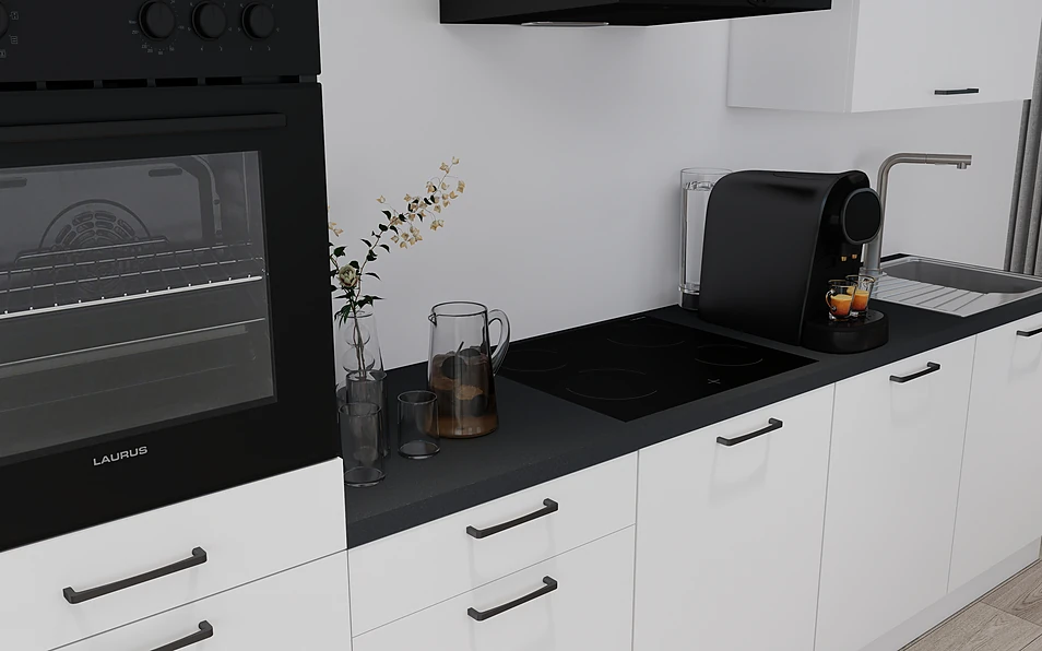 Nobilia SPA Keukenblok 368 cm nobi smart Basis Coohom 2