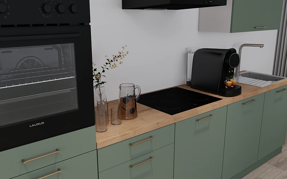 Nobilia SPA Keukenblok 368 cm nobi smart Basis Coohom 2