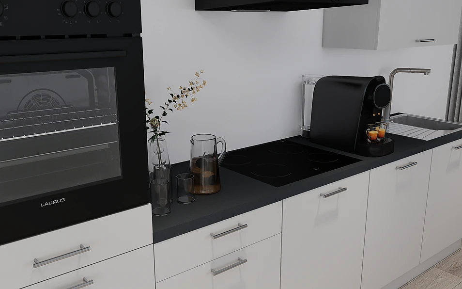 Nobilia SPA Keukenblok 368 cm nobi smart Basis Coohom 2
