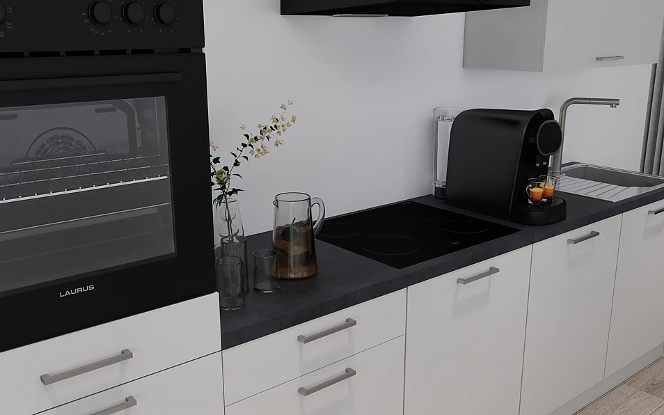 Nobilia SPA Keukenblok 368 cm nobi smart Basis Coohom 2