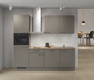 Nobilia SPA Rechte keuken 240 cm met apparaten planning 1 0