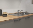 Nobilia SPA Rechte keuken 240 cm met apparaten planning 1 3