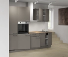 Nobilia SPA Galley kitchen 270 cm with appliances planning 1 4