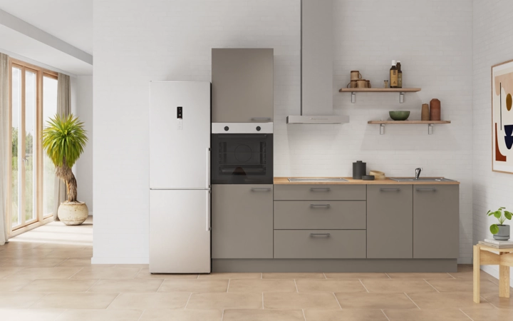 Nobilia SPA Rechte keuken 240 cm met apparaten planning 11 0
