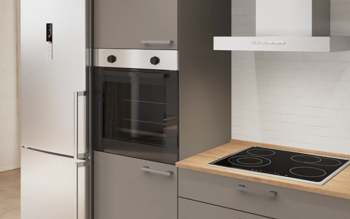 Nobilia SPA Rechte keuken 240 cm met apparaten planning 11 2