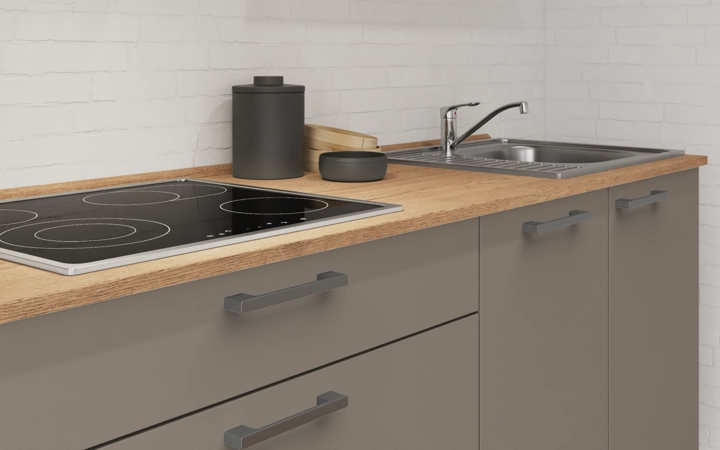 Nobilia SPA Rechte keuken 240 cm met apparaten planning 11 3