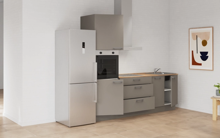 Nobilia SPA Rechte keuken 240 cm met apparaten planning 11 4
