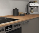 Nobilia SPA Cuisine en L 366,6 cm x 246, 6 cm électroménagers inclus planning 12 3