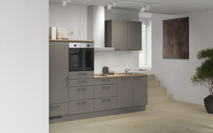 Nobilia SPA Küchen-Zeile 270 cm mit E-Geräten Planung 13 1