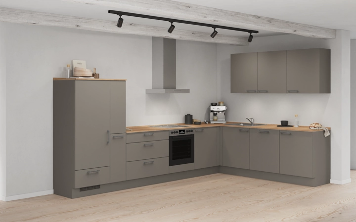 Nobilia SPA Cuisine en L 366,6 cm x 246, 6 cm électroménagers inclus planning 14 1