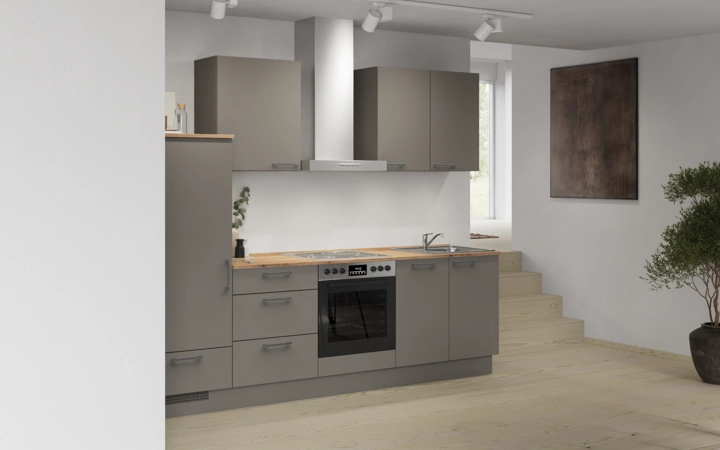 Nobilia SPA Rechte keuken 270 cm met apparaten planning 14 1