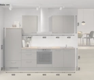 Nobilia SPA Rechte keuken 270 cm met apparaten planning 14 5