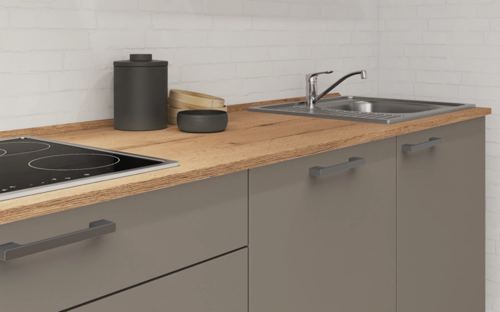 Nobilia SPA Küchen-Zeile 270 cm mit E-Geräten Planung 18 3