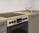 Nobilia SPA Rechte keuken 240 cm met apparaten planning 6 3