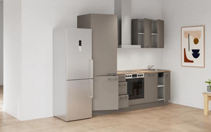 Nobilia SPA Rechte keuken 240 cm met apparaten planning 6 4