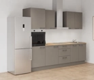 Nobilia SPA Galley kitchen 270 cm with appliances planning 7 1