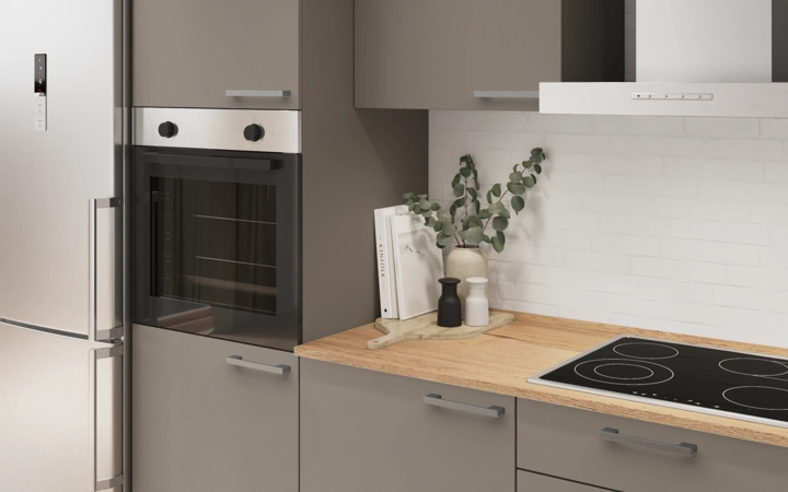 Nobilia SPA Galley kitchen 270 cm with appliances planning 7 2