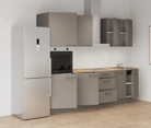 Nobilia SPA Galley kitchen 270 cm with appliances planning 7 4